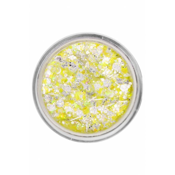 Pressed chunky glitter cream neon yellow candy - PXP Pressed chunky glitter cream neon yellow candy - PXP