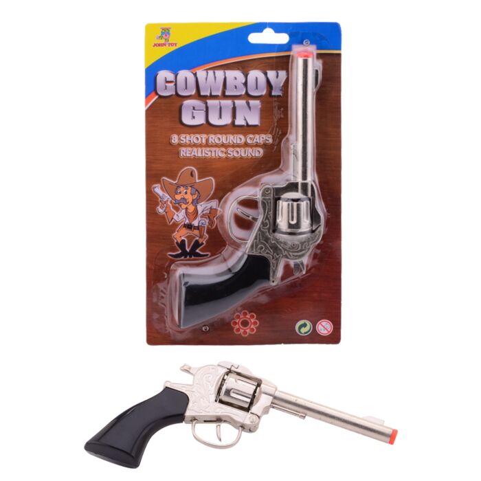 Cowboy-Pistole mit 8 Schüssen