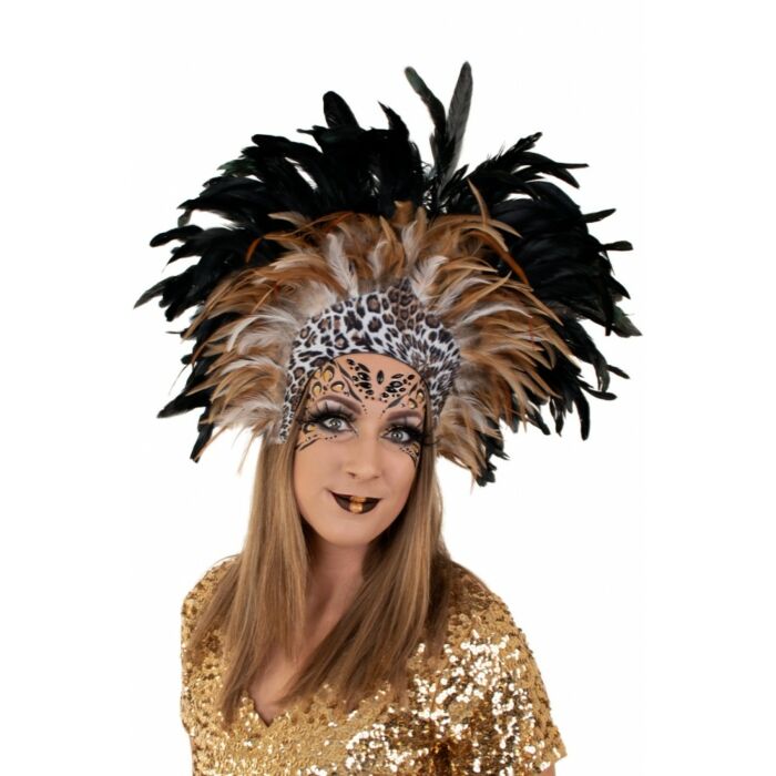 Feder Kopfschmuck Pantera
