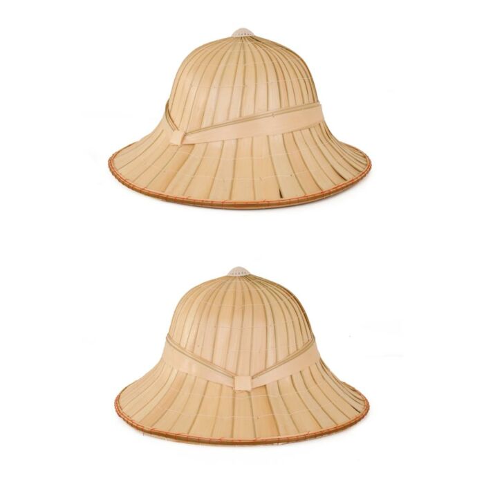 Tropical Helm hart Bambus Einheitsgröße