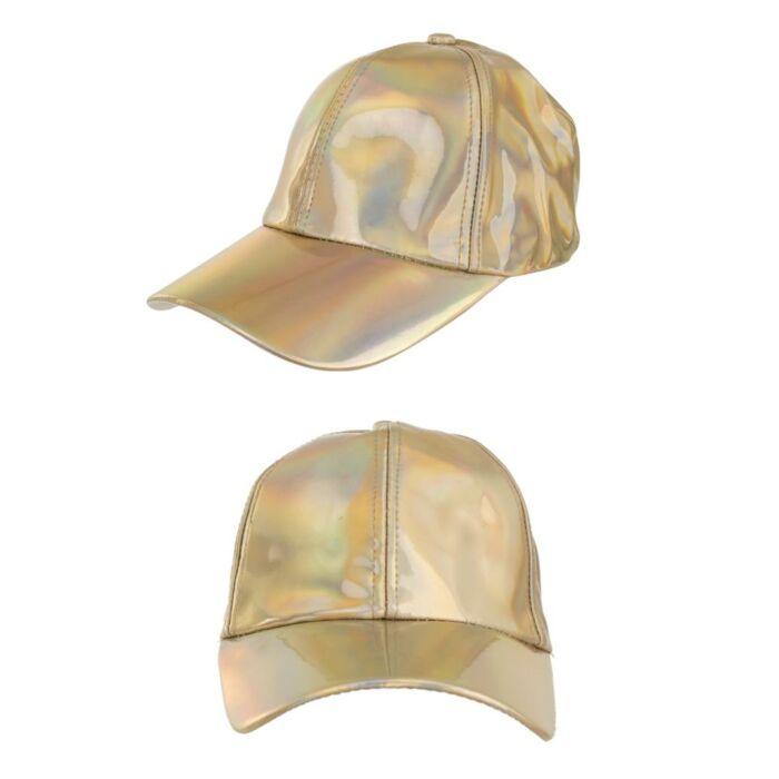 Baseballmütze metallic rosa gold verstellbar Baseballmütze metallic rosa gold verstellbar