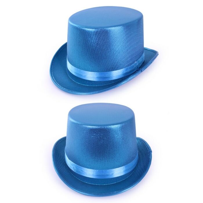 Top Hat Metallic Türkis