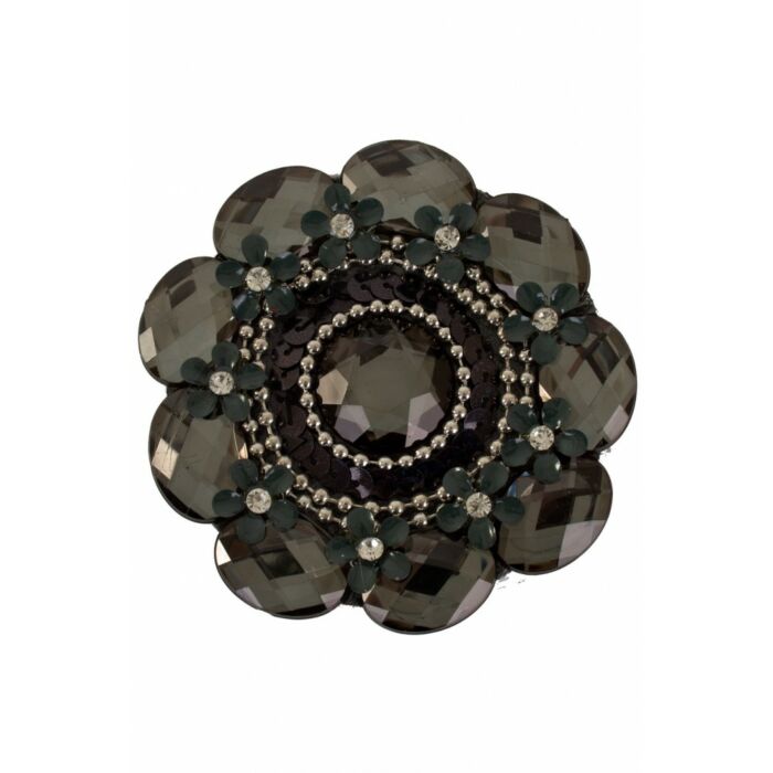 Broche bloem groen Broche bloem groen