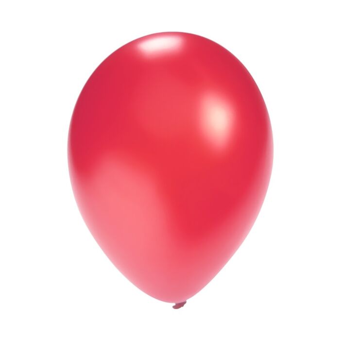 Ballons 30 cm per 8 rot Ballons 30 cm per 8 rot