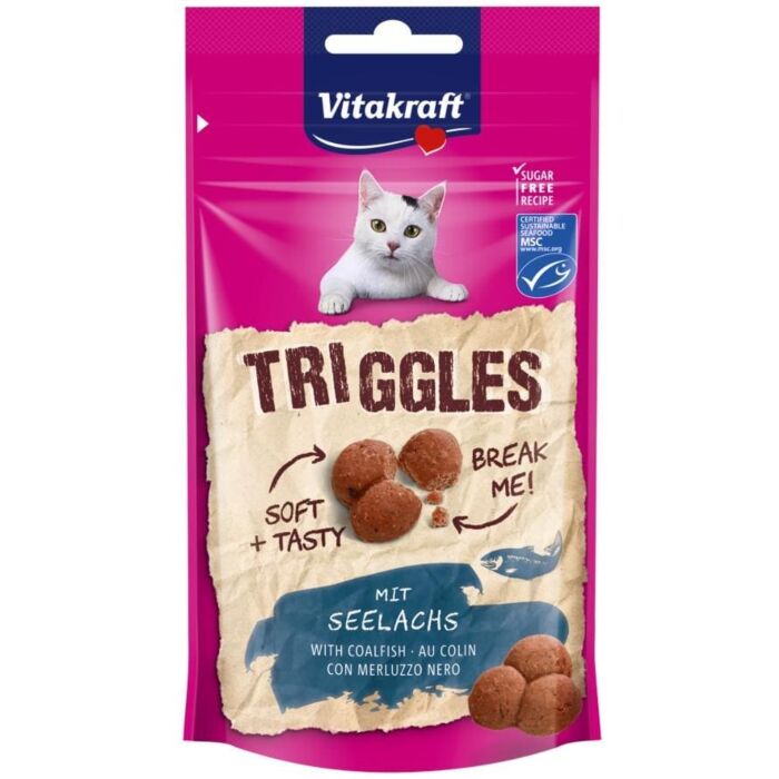 Katzensnack Triggles Seelachs 40g Katzensnack Triggles Seelachs 40g