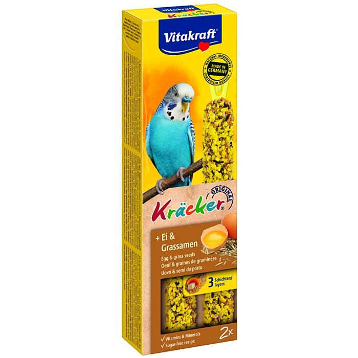 Kracker Feder Wellensittich 2in1 – Vitakraft