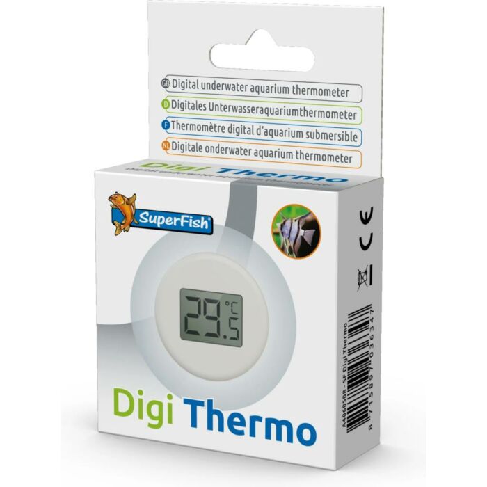  Aquariumthermometer digital weiß - SuperFish