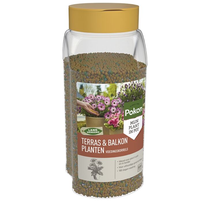 Pokon Dünger Terrasse Balkon Pflanze langwirkend 750 g