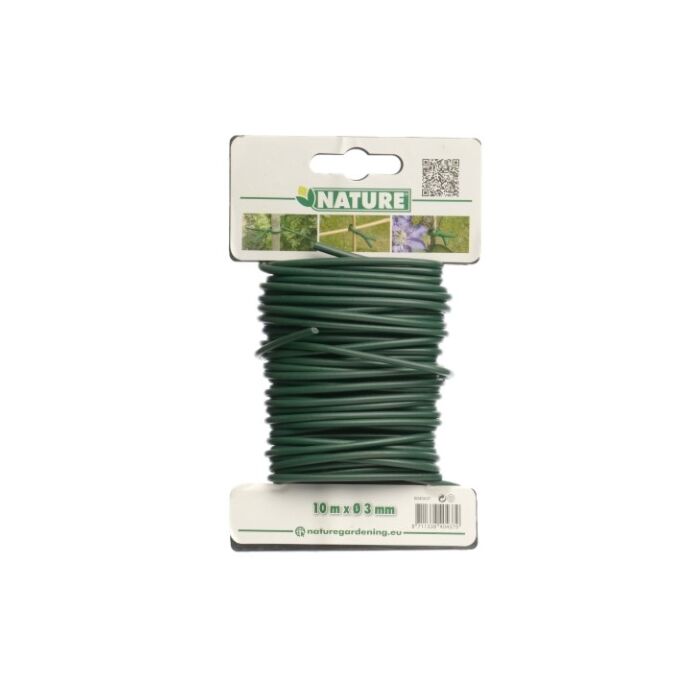 Gummiband grün mit Eisenkern Ø3mmx10m