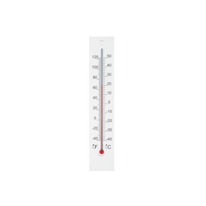 Wandthermometer Plexiglas 21x4x0,8 cm