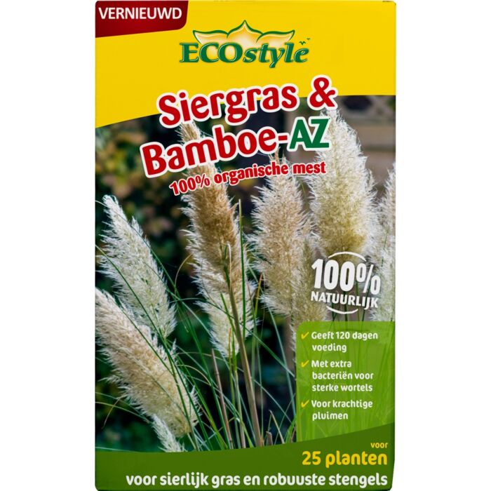 Ecostyle Siergras&bamboe-az 800g Ecostyle Siergras&bamboe-az 800g