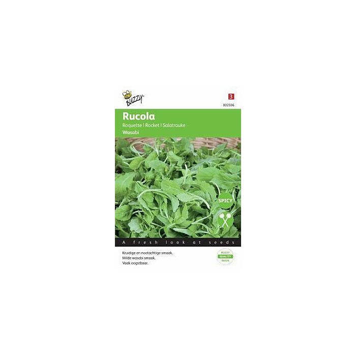 Buzzy® Salatrauke Rucola Wasabi Buzzy® Salatrauke Rucola Wasabi