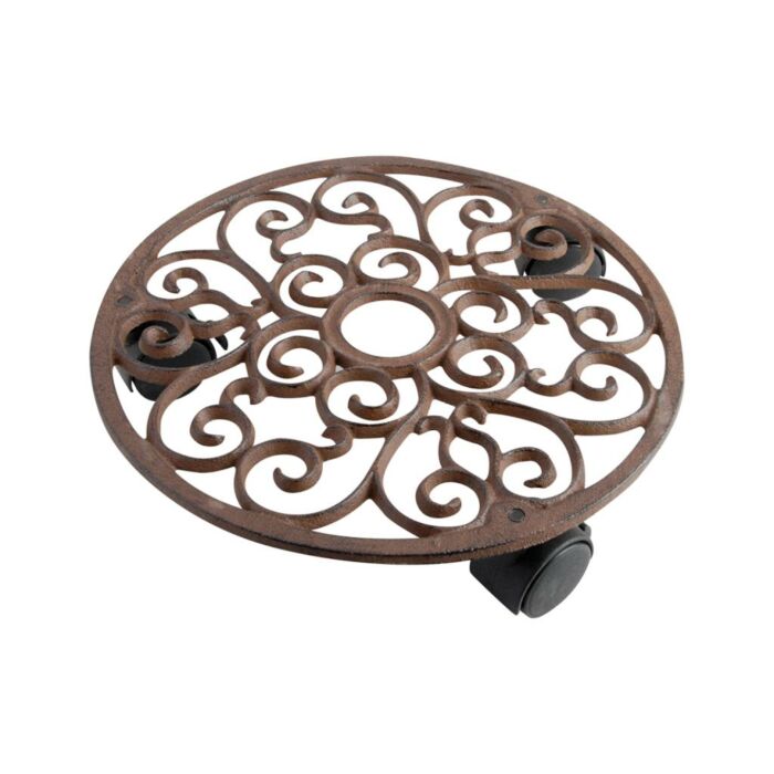 Trolley Gusseisen rund outdoor L 29,3 cm Trolley Gusseisen rund outdoor L 29,3 cm