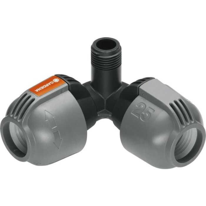 Gardena Winkelstück 25 mm x 1/2"-Außengewinde Gardena Winkelstück 25 mm x 1/2"-Außengewinde