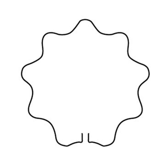 Stützring rund gewellt 48 cm Stützring rund gewellt 48 cm