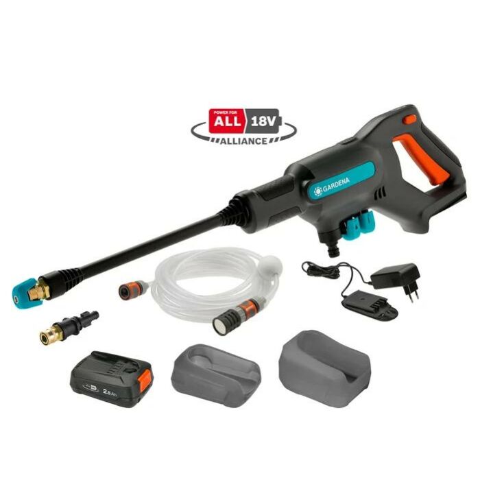 Akku-Hochdruckreiniger AquaClean 18V Set - Gardena Akku-Hochdruckreiniger AquaClean 18V Set - Gardena