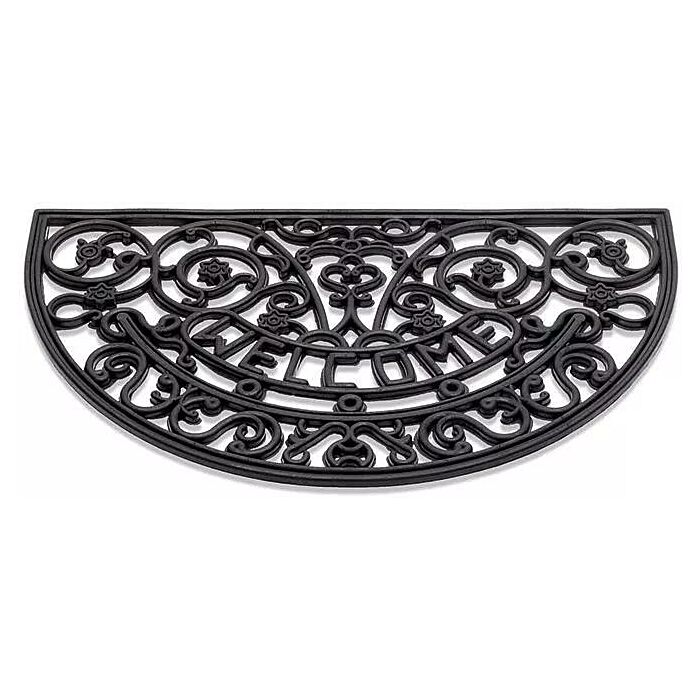 Fußmatte Antique halbrund 45x75 cm - Hamat Fußmatte Antique halbrund 45x75 cm - Hamat