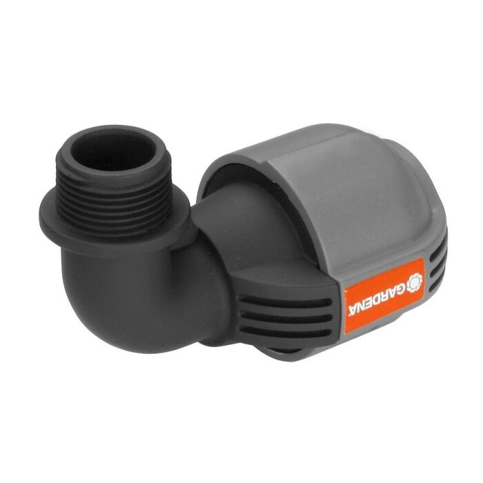 Gardena L-Stück 25 mm x 3/4"-Außengewinde Gardena L-Stück 25 mm x 3/4"-Außengewinde