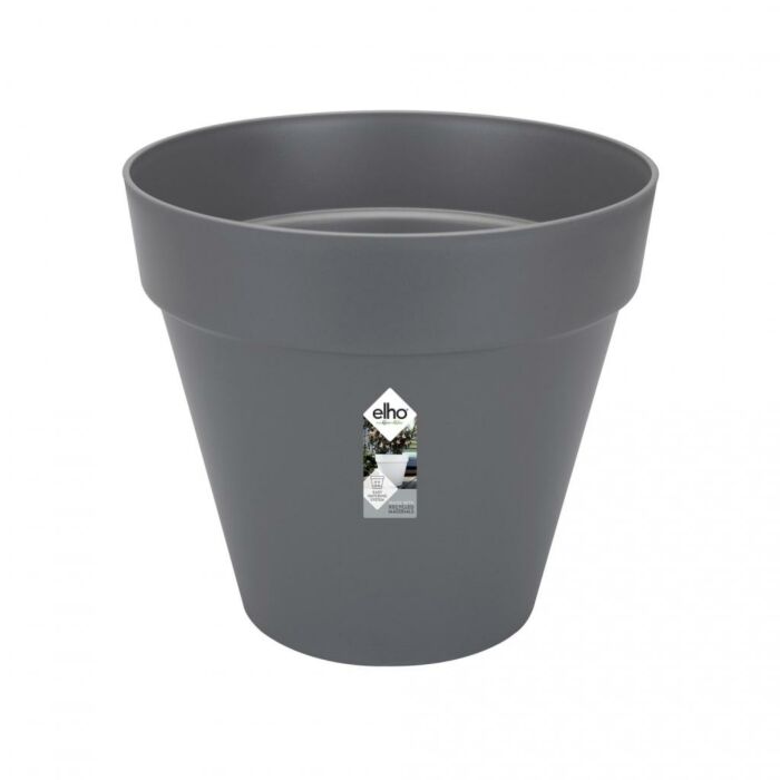 Elho Topf+rollen loft urban rund d50 cm anthrazit