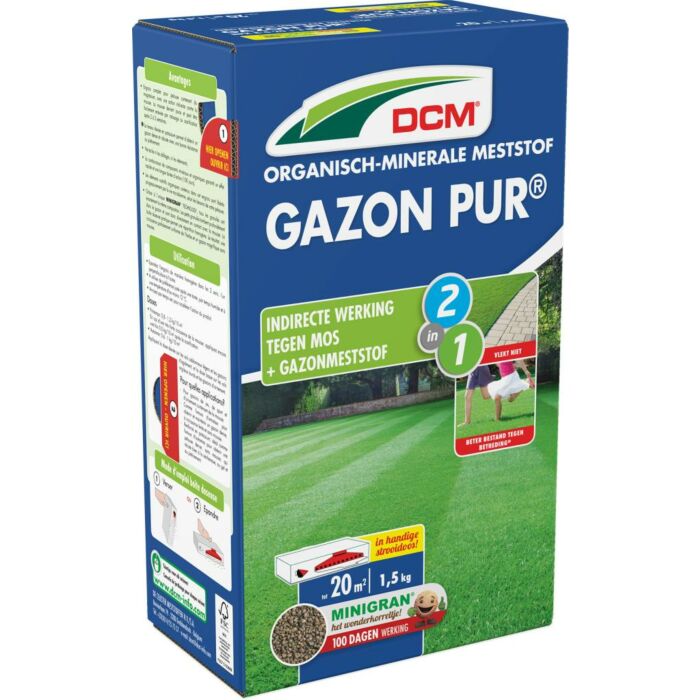 Rasendünger Pur 1,5 kg - DCM Rasendünger Pur 1,5 kg - DCM
