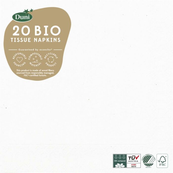Servietten White
