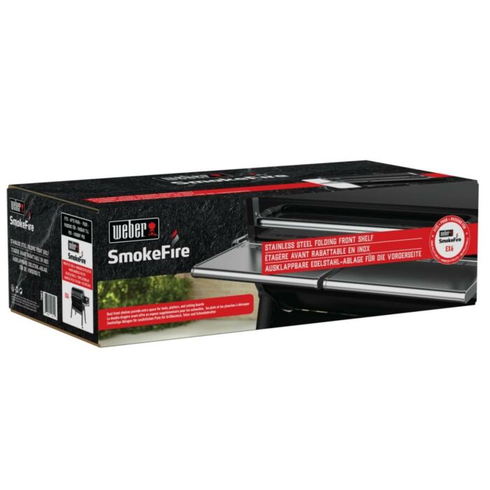 Weber Smokefire EX6 Arbeitstisch frontal