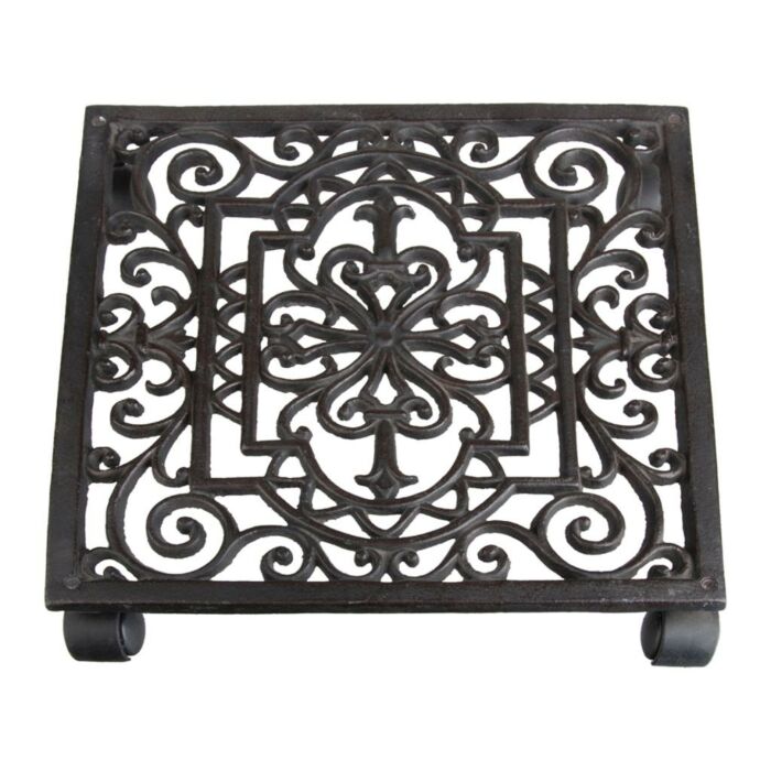 Trolley Gusseisen quadratisch L 29,6 cm