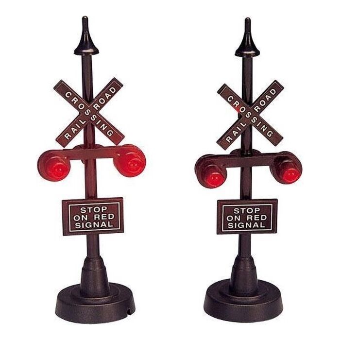 LEMAX RAILWAY STOP LIGHT, SET/2, B/O (4.5V)