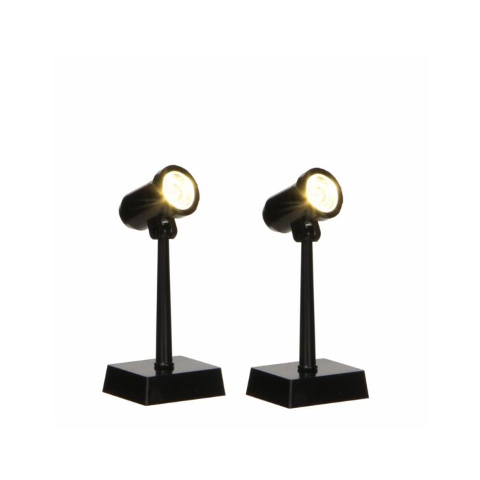 Spot Light warm White 2 Pieces Battery Operated - L3Xw2Xh7cm