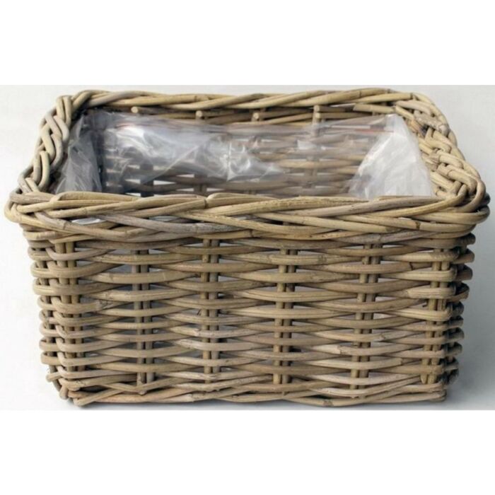 Bak l30b30h15cm antiek grijs