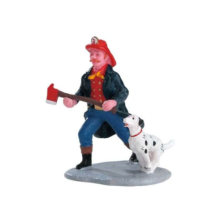 Lemax Fireman