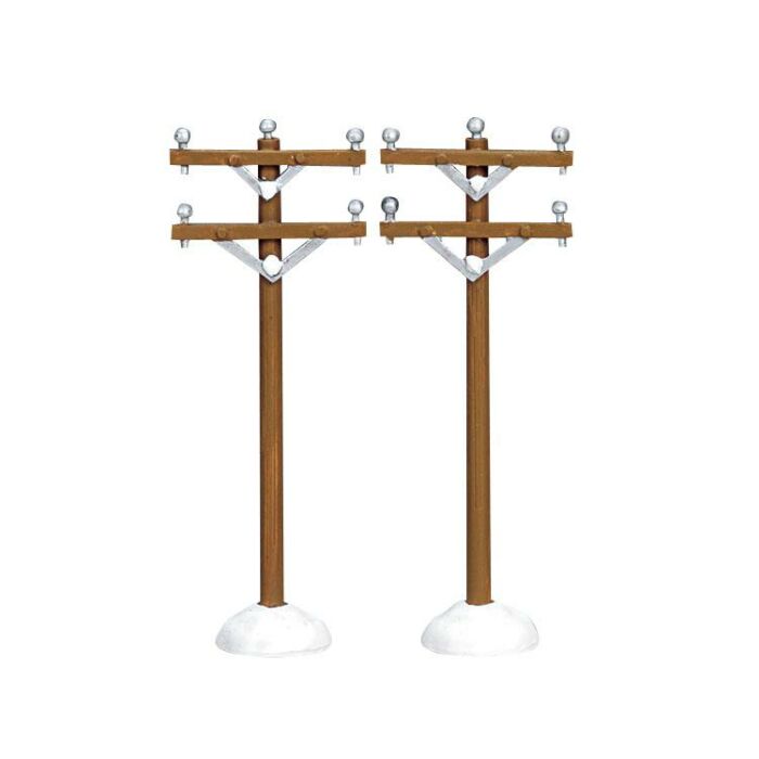 LEMAX TELEPHONE POLES, SATZ VON 2