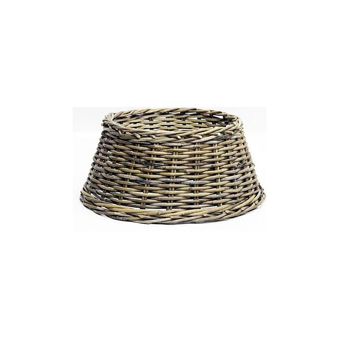 Weihnachtsbaumkorb Rattan grau Ø 60 cm Weihnachtsbaumkorb Rattan grau Ø 60 cm