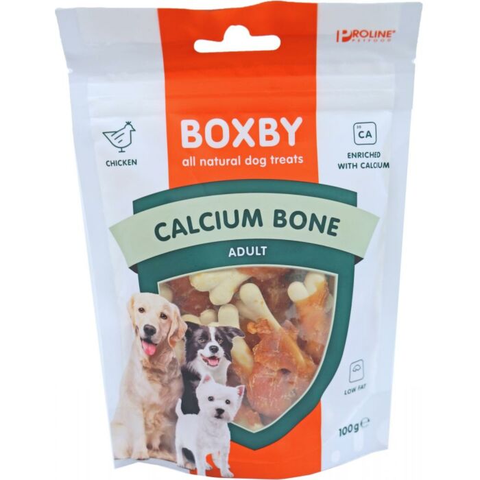 Hundesnack Boxby Calcium Knochen 100g Hundesnack Boxby Calcium Knochen 100g