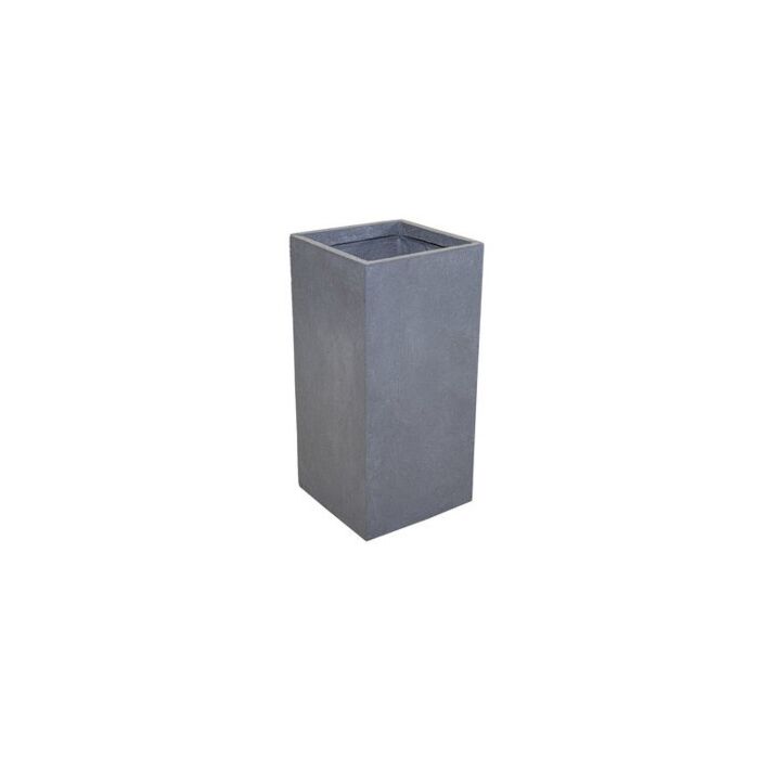 Blumentopf Clayfibre Cubihi AuthGrey 23 cm - Mega Collections