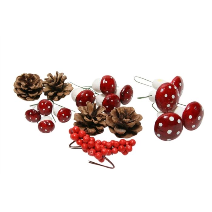 Hobby Mushroom+pine+berry O/w Hobby Mushroom+pine+berry O/w