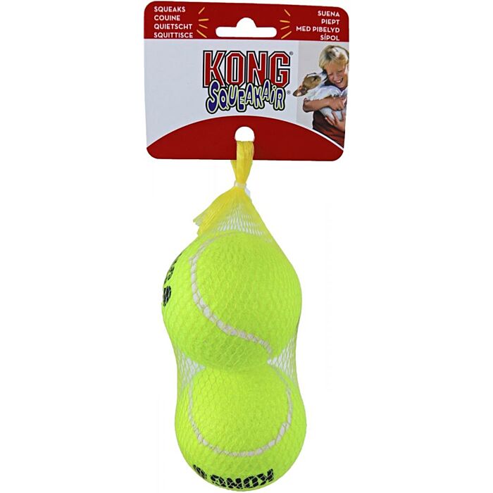 Net mit 2 Tennisbällen + Quietscher L Net mit 2 Tennisbällen + Quietscher L