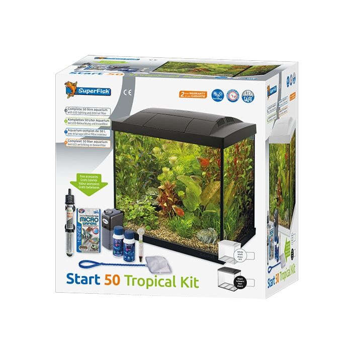 SUPERFISH Start 50 tropical kit Weiß SUPERFISH Start 50 tropical kit Weiß