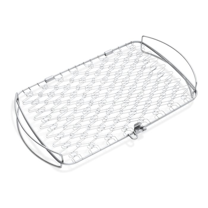 Weber Edelstahl Fisch- und Gemüsekorb groß