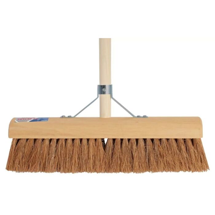 Kehrmaschine aus Kokosfasern 40 cm mit Griff - Talen Tools