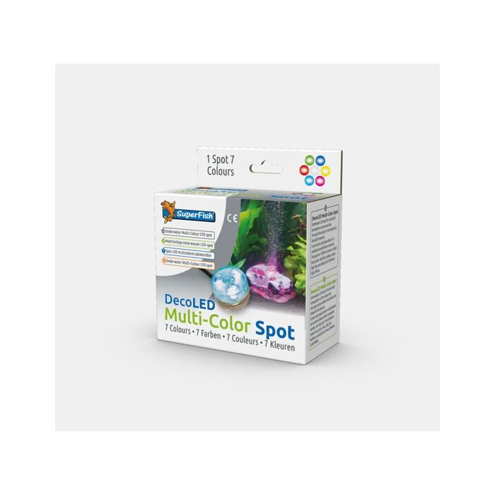SUPERFISH Deco led meerkleuren spot SUPERFISH Deco led meerkleuren spot