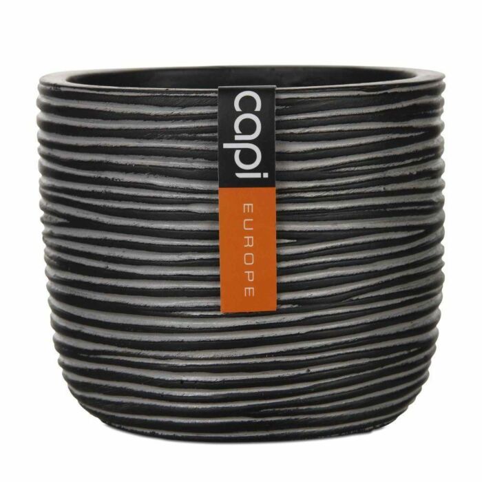 Topf Eierrippe ii d10h8.5cm schwarz