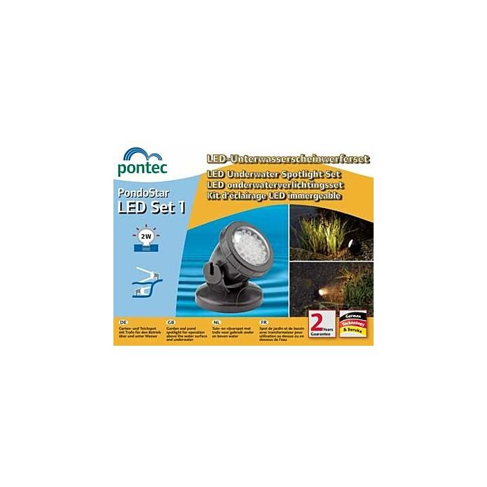 PONTEC Pondostar led set 1