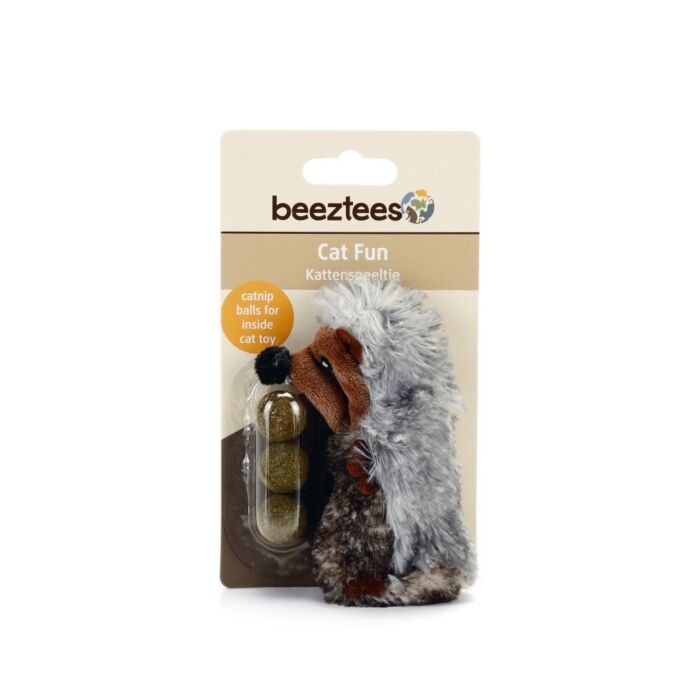 Hundespielzeug plüsch Igel mit Catnip – Beeztees