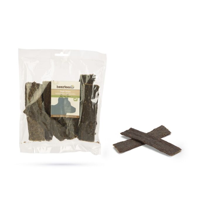 Hundesnack Hirschstreifen 200 g – Beeztees Hundesnack Hirschstreifen 200 g – Beeztees