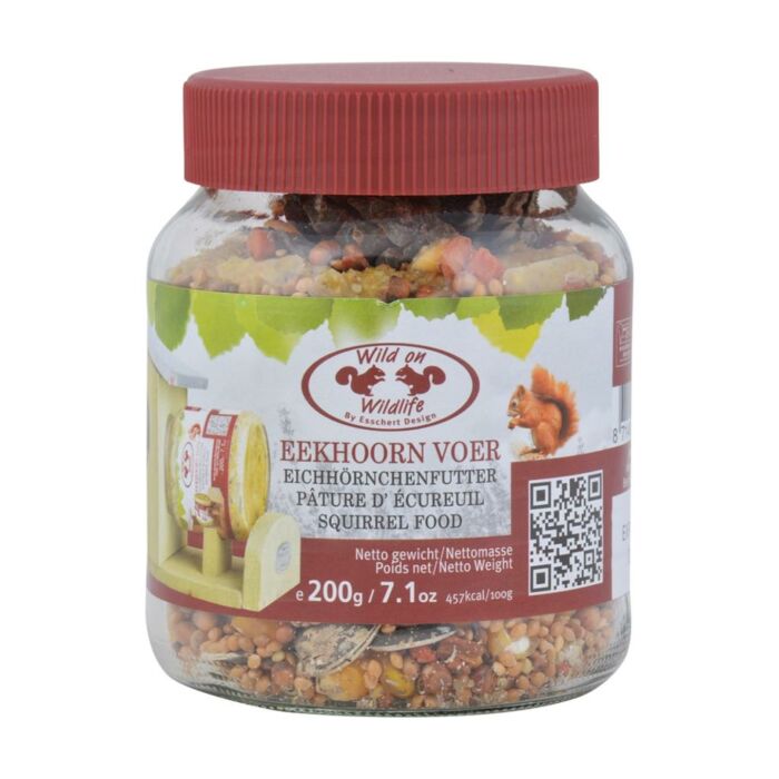 Eichhörnchen-Futterdose 200 g
