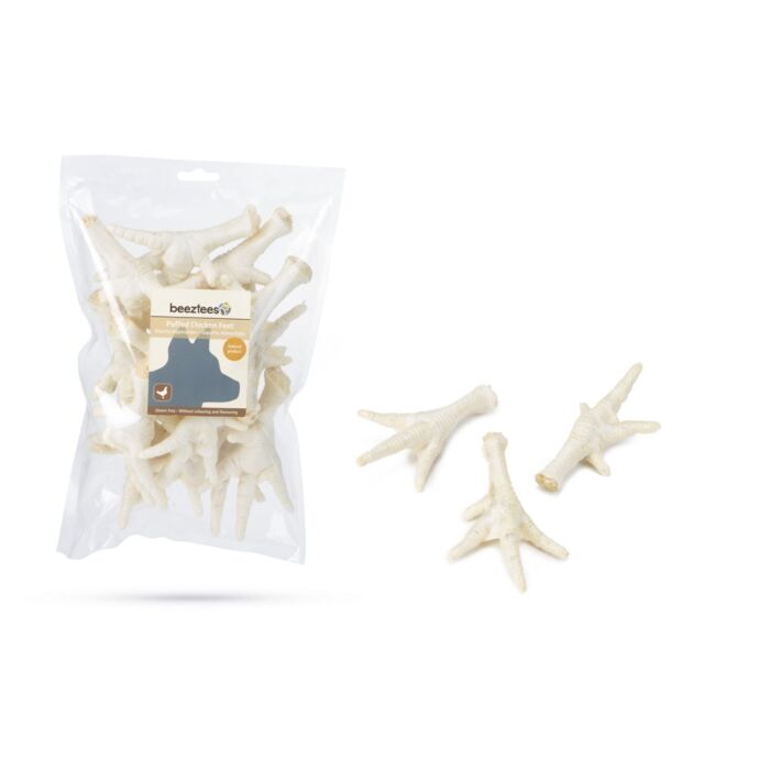 Hundesnack gepuffte Huhnerfüße 200 g – Beeztees Hundesnack gepuffte Huhnerfüße 200 g – Beeztees