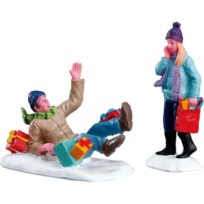 Lemax Shopping Date, Set mit 2 Lemax Shopping Date, Set mit 2