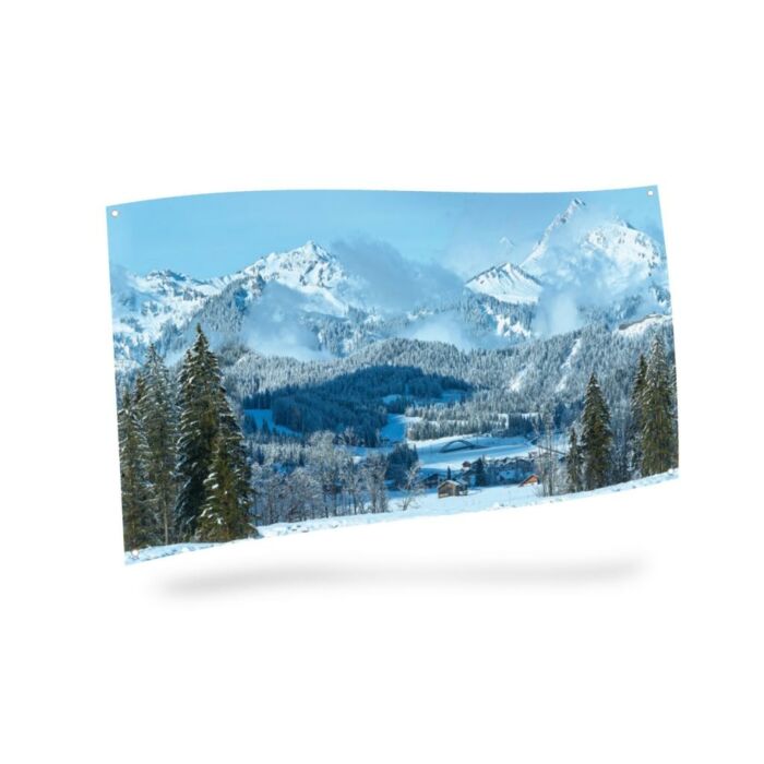 HINTERGRUNDSTOFF BERGLANDSCHAFT 150x75CM HINTERGRUNDSTOFF BERGLANDSCHAFT 150x75CM