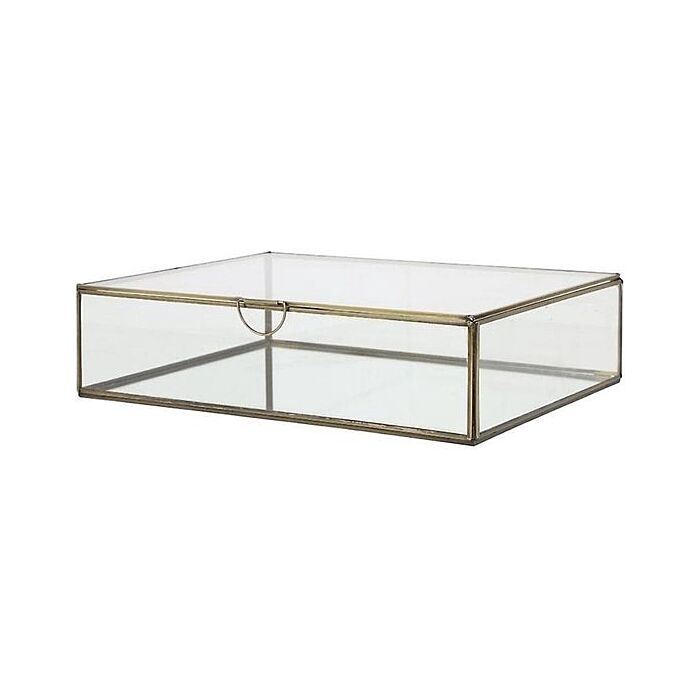 LIGHT & LIVING Dekobox l26b16h9cm Alessina Glas LIGHT & LIVING Dekobox l26b16h9cm Alessina Glas